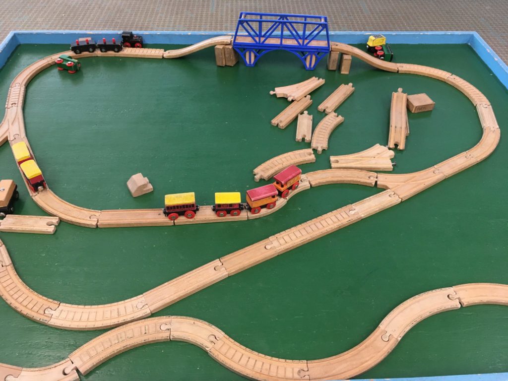 Train Table - Plainfield-Guilford Township Public Library