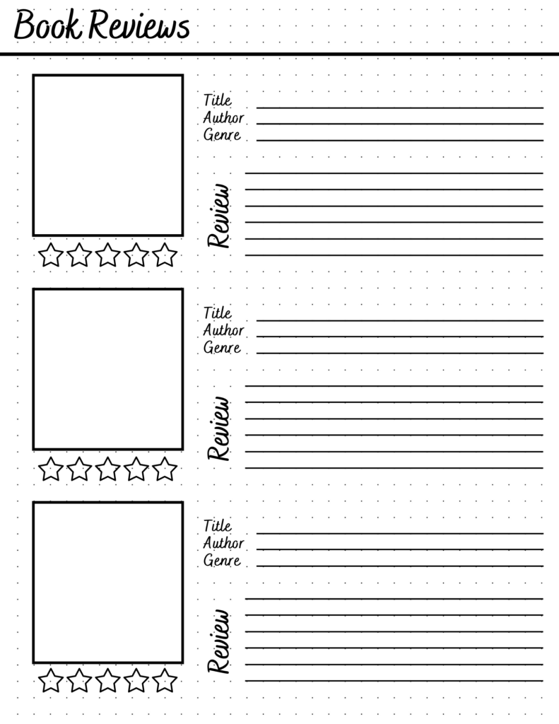 DIY Reading Journal Plainfield Guilford Township Public Library